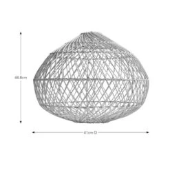 Maeve Boho Rattan Easy Fit Pendant Shade 7 Maeve Boho Rattan Easy Fit Pendant Shade -Dunelm Cheap Lighting Store 30922937 alt08