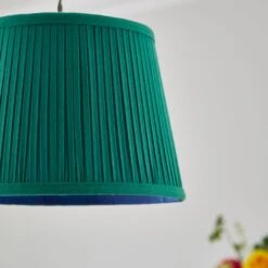 Polly Pleated Drum Lamp Shade -Dunelm Cheap Lighting Store 30923179 alt02