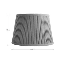 Polly Pleated Drum Lamp Shade -Dunelm Cheap Lighting Store 30923179 alt08