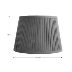 Polly Pleated Drum Lamp Shade -Dunelm Cheap Lighting Store 30923180 alt08