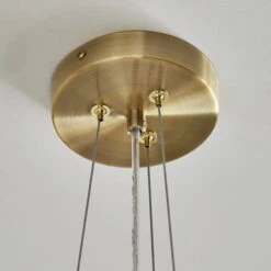 Spiralia 3 Light Glass Ceiling Light -Dunelm Cheap Lighting Store 30923716 alt03