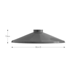 Denver Shallow Easy Fit Pendant Shade -Dunelm Cheap Lighting Store 30923771 alt08