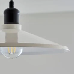 Denver Shallow Easy Fit Pendant Shade -Dunelm Cheap Lighting Store 30923773 alt02