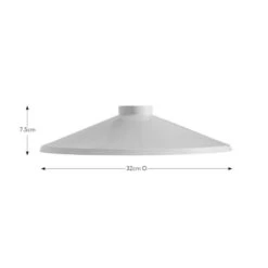 Denver Shallow Easy Fit Pendant Shade -Dunelm Cheap Lighting Store 30923773 alt08