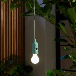 Rope Hanging LED Indoor Outdoor Light 16 Rope Hanging LED Indoor Outdoor Light -Dunelm Cheap Lighting Store 30925168 alt01