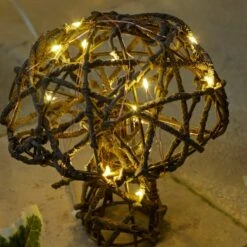 Set Of 3 Mushroom LED Indoor Outdoor Lights -Dunelm Cheap Lighting Store 30925201 alt02