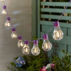 Festoon 10 LED Solar String Lights -Dunelm Cheap Lighting Store 30925206 alt01