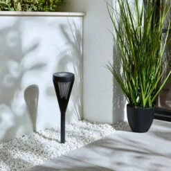 Solar Flicker LED Indoor Outdoor Stake Light