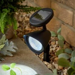 Solar Plastic Outdoor Spot Light