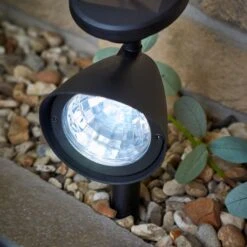 Solar Plastic Outdoor Spot Light 5 Solar Plastic Outdoor Spot Light -Dunelm Cheap Lighting Store 30925214 alt02