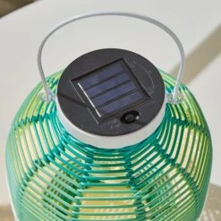 Woven LED Indoor Outdoor Solar Lantern -Dunelm Cheap Lighting Store 30925565 alt02