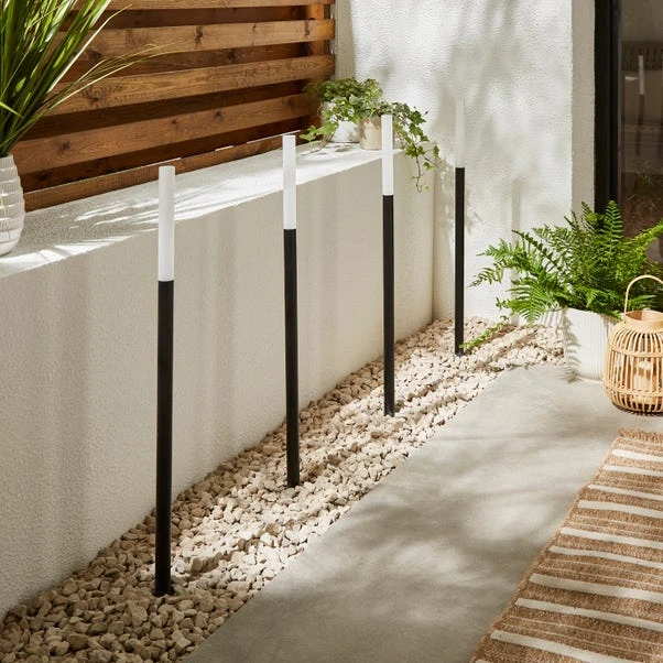 Set Of 4 Tube LED Stake Lights 2 Set Of 4 Tube LED Stake Lights - Image 2